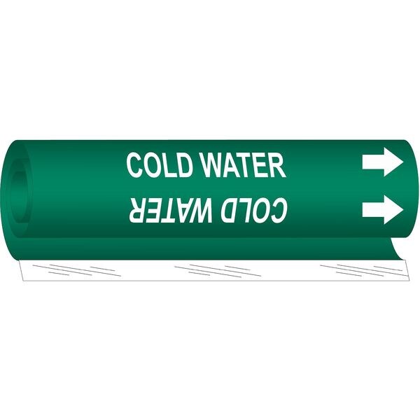 Pipe Marker, Cold Water, 5658-I