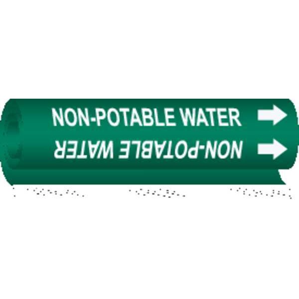 Pipe Marker, Non-Potable Water, 5843-II