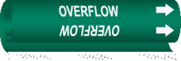 Pipe Marker, Overflow, 5733-II