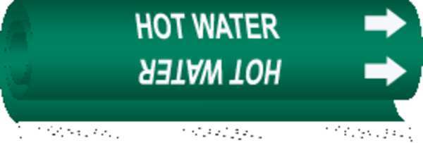 Pipe Marker, Hot Water, 5830-II