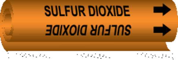 Pipe Marker, Sulfuric Acid, 5853-I