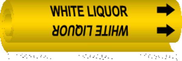 Pipe Marker, White Liquor, 5791-I