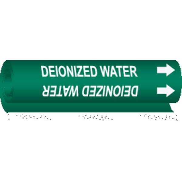 Pipe Marker, Deionized Water, 5671-II