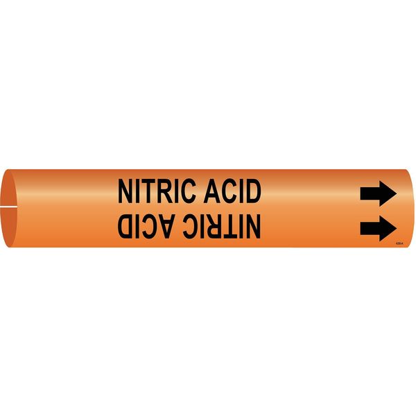 Pipe Marker, Nitric Acid, 4350-C