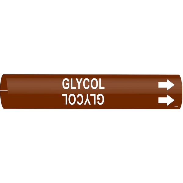 Pipe Marker, Glycol, 4200-B