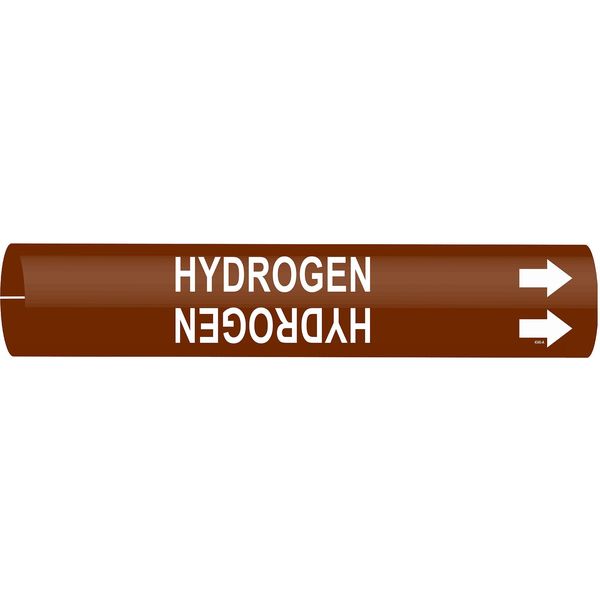 Pipe Marker, Hydrogen, 4340-B