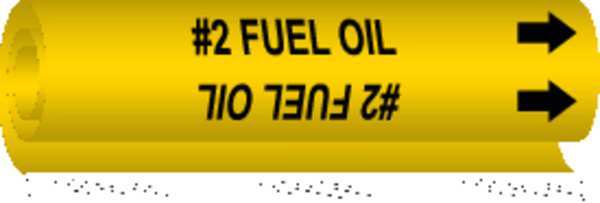 Pipe Marker, #2 Fuel Oil, 5693-O