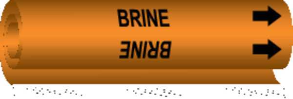 Pipe Marker, Brine, 5802-II