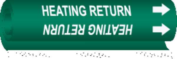 Pipe Marker, Heating Return, 5823-O