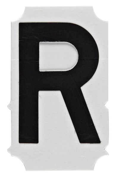 Letter Label, R, PK10