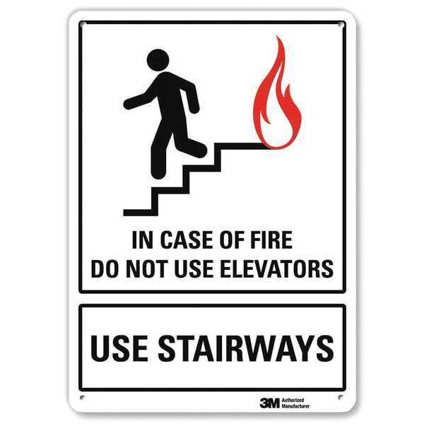 Safety Sign, 10x7 In., English, 10 in Height, 7 in Width, Aluminum, Horizontal Rectangle, English