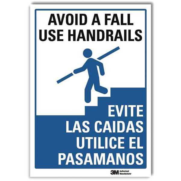 Safety Reminder Sign, 7 in H, 5 in W, Reflective Sheeting, Vertical , English, U1-1026-RD_5X7