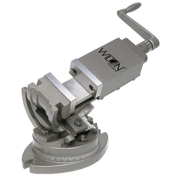 Tilt Machine Vise, 1-1/2 Deep, 4 in Open