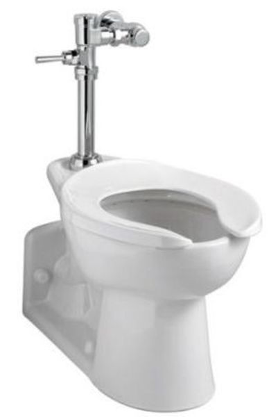 1.28 gpf, Toilet Manual Flush Valve, 1 in IPS Inlet