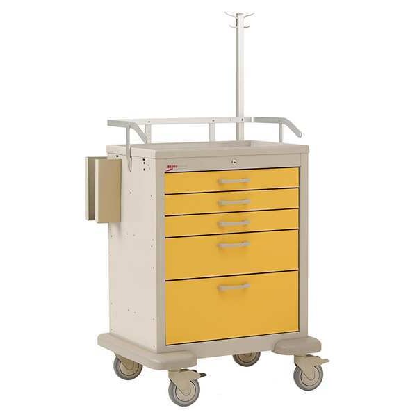 Isolation Medical Cart, H 38-1/8 x W 30