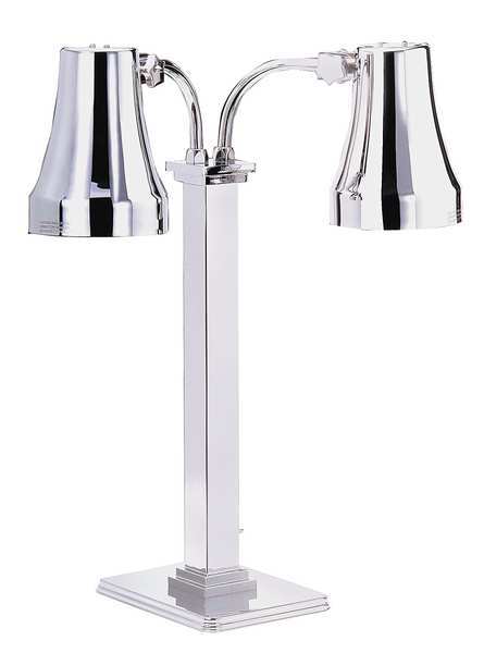 Double Heat Lamp, Satin Finish, SS