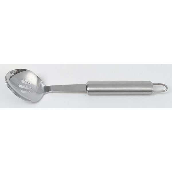 Slotted Spoon, SS, 9-3/4 In