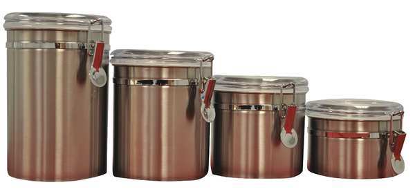 Condiment Cylinder w/Locking Lid, 0.6 qt.