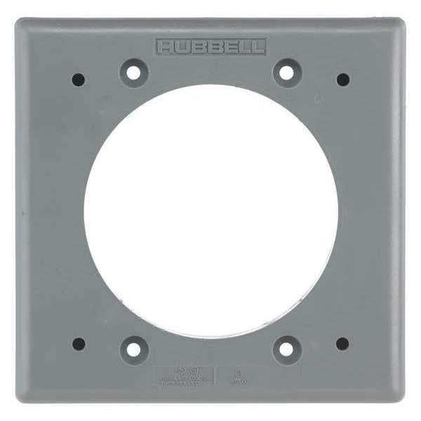 20 and 30A Wall Box Adapter, Non Metallic, Gray