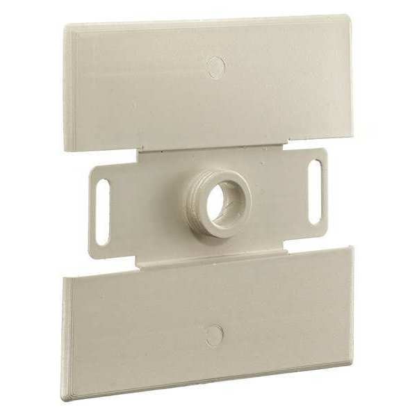 Flush Plate Adapter Ivory