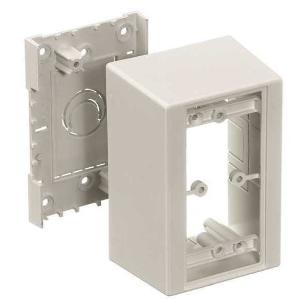 Hubbell PDB12D Deep Mount Box - Mount Box - Office White - 1 Pack