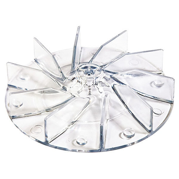 Fan 5/16 In Bore, Clear Plastic
