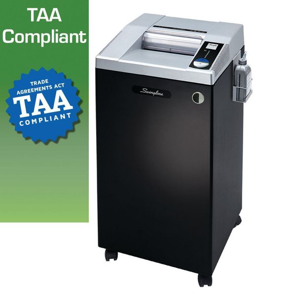 Paper Shredder, High Security, 30 gal, Gray
