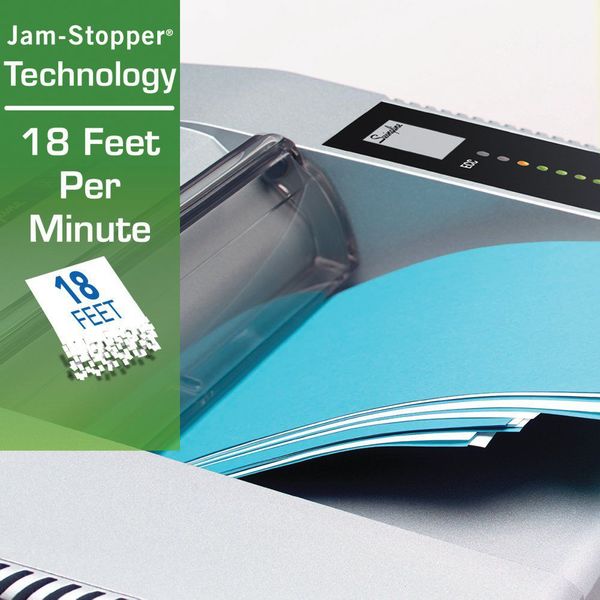 Paper Shredder, High Security, 30 gal, Gray