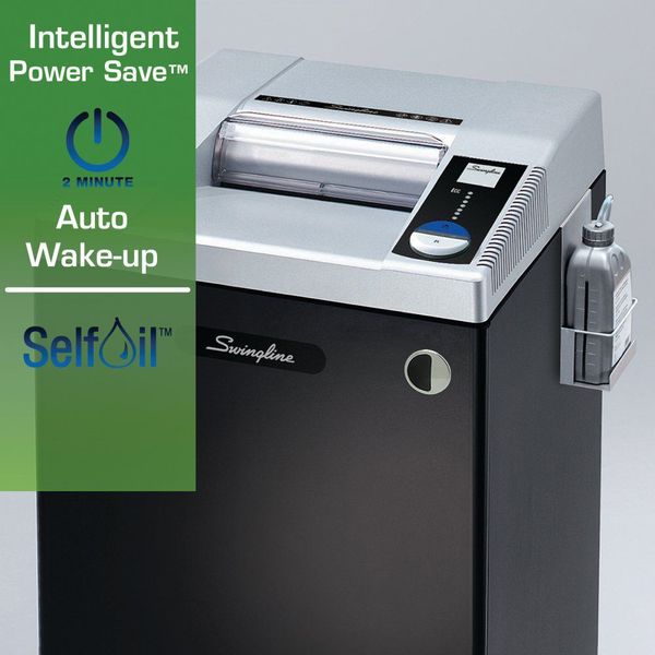 Paper Shredder, High Security, 30 gal, Gray