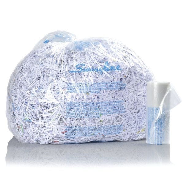 Shredder Bag, Plastic, 40 gal., PK100