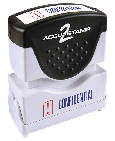 ACCU-STAMP 2 Shutter CONFIDENTIAL 2 Clr