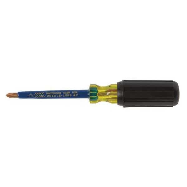 Insulated Non-Sparking Phillips Screwdriver #2 Round