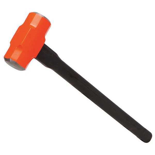 Sledge Hammer, 12 lb., 30 In, Rubber/Steel