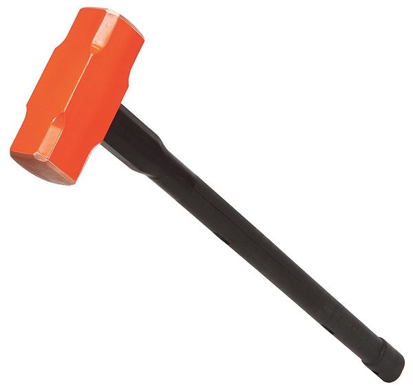 Nonsparking Sledge, 14 lb., 30 In, Steel