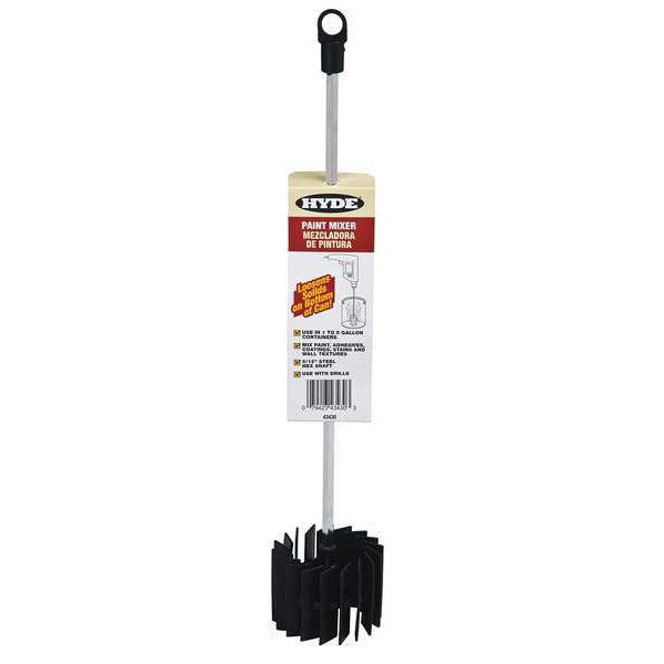 Paint Mixer, 5/16 Dia, 17-1/2 In, 5 Gallon