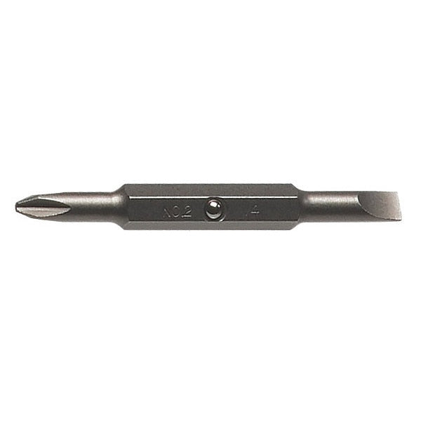 3/16 In. Slotted-No.1 Phillips Bit