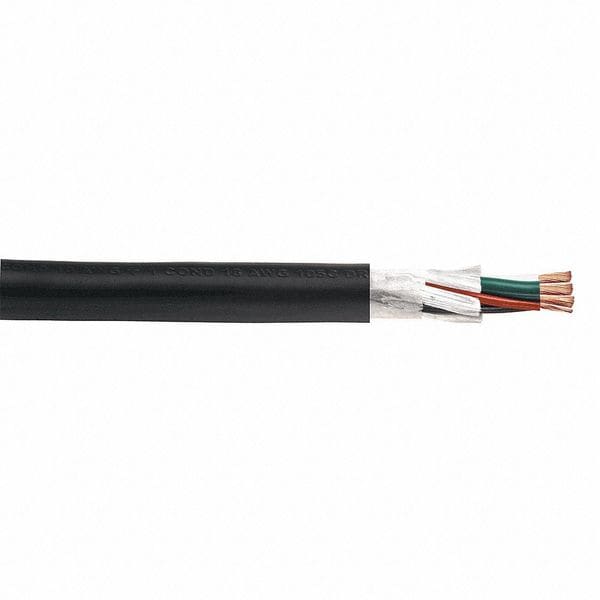 Cord, 18/3 SJEOOW 105C Blk 250ft RL
