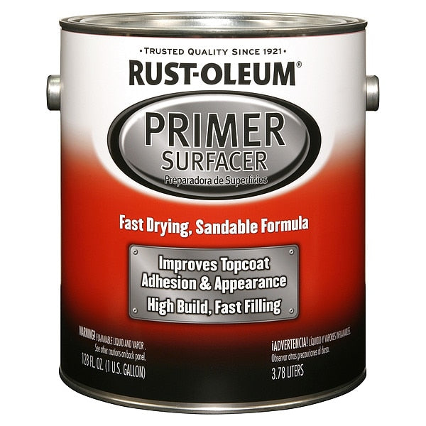 Primer Surfacer, Gray, Solvent Base, 1 gal