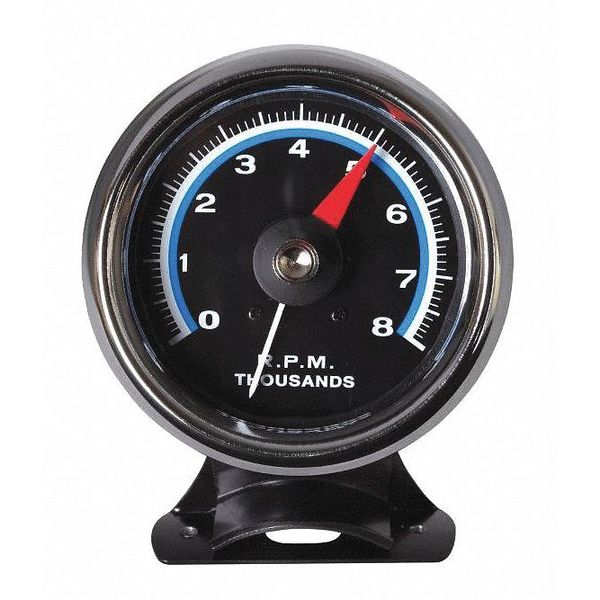 Retro Line Tachometer, 3-3/8