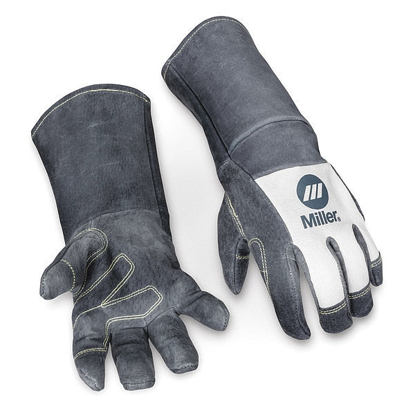 MIG Welding Gloves, Pigskin Palm, L, PR