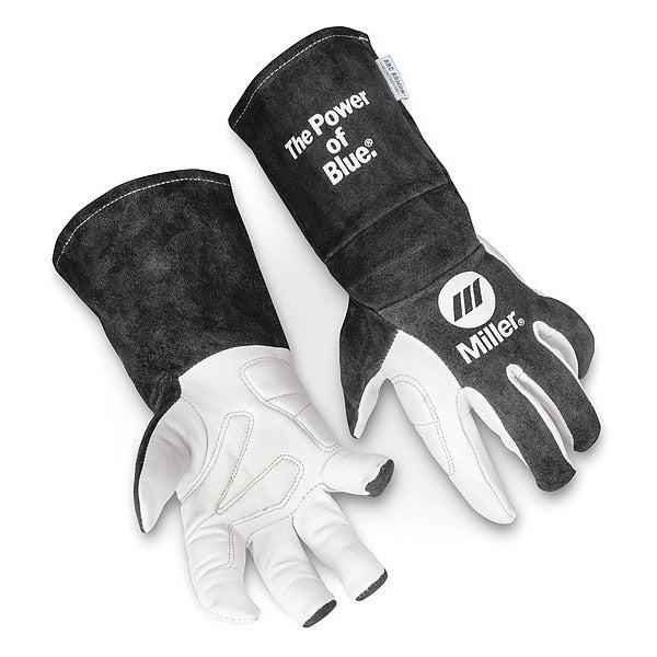 TIG Welding Gloves, Goatskin Palm, L, PR