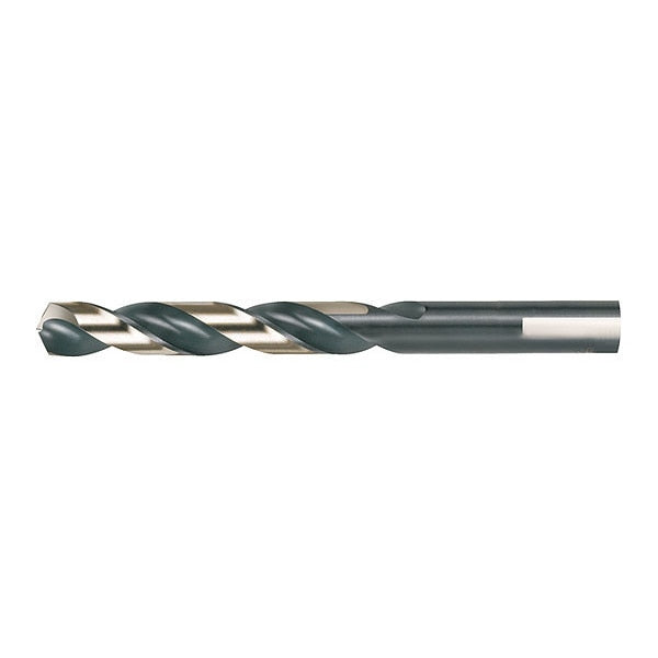 135Â° Heavy-Duty Jobber Length Drill Cle-Force 1607 Black & Gold HSS RHS/RHC 7/16