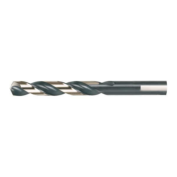 135Â° Heavy-Duty Jobber Length Drill Cle-Force 1607 Black & Gold HSS RHS/RHC 11/32