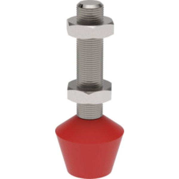 Flat Tip Spindle, M6X1.00, 0.63, 2.13