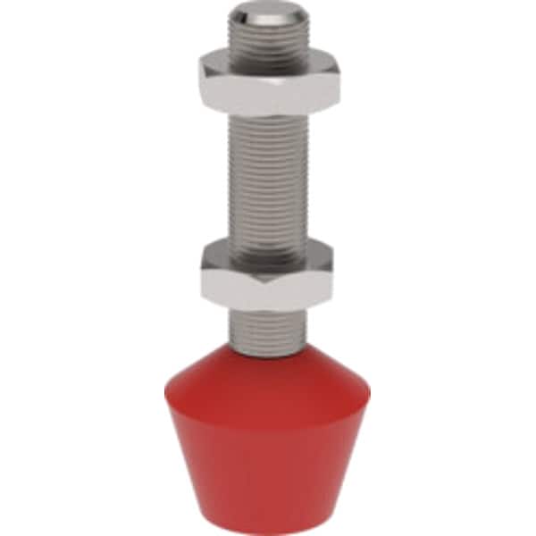 Neoprene Spindle, FlatTip, 750lb., M10