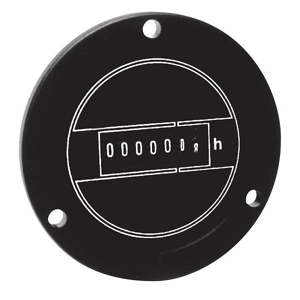 Time Swtch 120V Roundflushmounthourmeter
