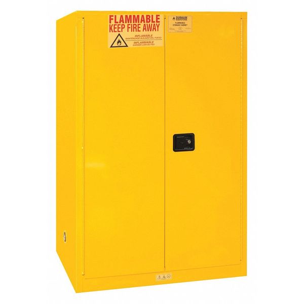 Flammable Safety Cabinet, Manual Door, 90 gal.