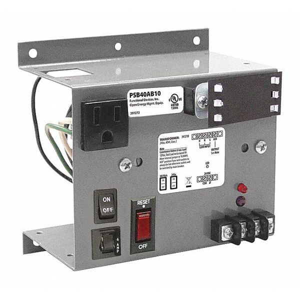 Panel Mount Power Supply, 40VA
