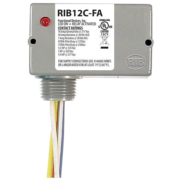 Enclosed Relay, 10A, SPDT