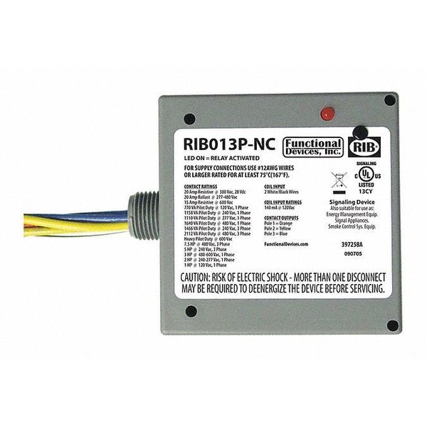 Enclosed Power Relay, 20A